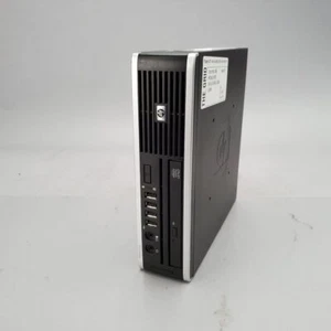 HP Compaq 8000 Elite Ultra-Slim Desktop Intel Core 2 Duo E8400 2GB RAM No HDD - Picture 1 of 9