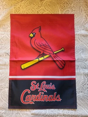 St. Louis Cardinals 12X18 Inch Double Sided MLB Baseball Garden Flag  - Image 1 of 3