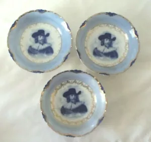 SET DI 3 RITRATTI ROSENTHAL DA CIOTOLA DI BACCHE REMBRANDT GERMANIA DI FRANZ ASBURGO - Foto 1 di 2