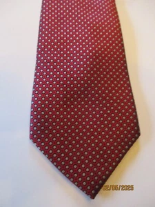 Jos A Bank Red Silk Neck Tie - Picture 1 of 2