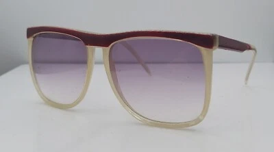 Gafas de sol vintage Laguna 17 borgoña ovaladas Italia SOLO MARCOS Foto 1 de 4