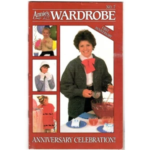 Jan/Feb 1986 No 7 Annie's Wardrobe Crochet Knitting Sewing Magazine - Picture 1 of 3