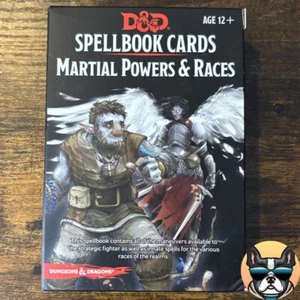 Dungeons and Dragons- Spellbook Cards: Martial Powers & Races- 5E- CIB! - Picture 1 of 6