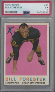1959 Topps Bill Forester #39 PSA 5 EX