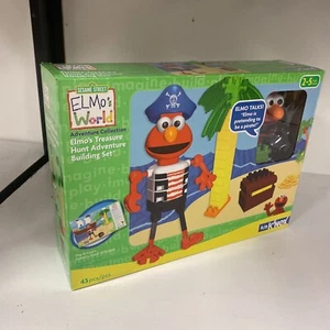 Sesame Street K'nex. Elmo's Treasure Hunt Adventure Building Set - Picture 1 of 12