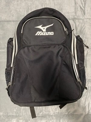 Рюкзак с битой Mizuno G3 органайзер для бейсбола софтбола черный белый 20 дюймов - Изображение 1 из 4