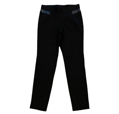 Alfani Pull On Classy Legging Pants ~ Sz 2P ~ Black ~ Low Rise ~ 26" Inseam - Image 1 of 4