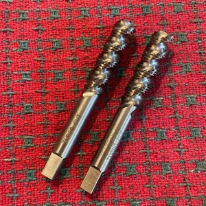 7/16-20 Spiral Tap Turbo Cut BOTTOM Tap USA 🇺🇸 New NOS Bendix Besly 2pc - Picture 1 of 6