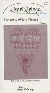 HeartStrings Seasons of the Heart February Counted Cross Stitch Pattern - Picture 1 of 1