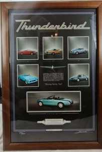 Fotografía impresa firmada y numerada Ford Thunderbird Thomas O. Nichols Ford... - Imagen 1 de 11