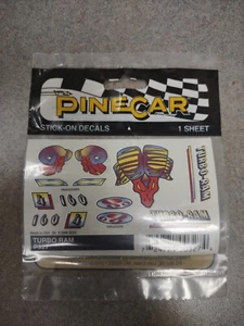 Pinecar Stick-On Aufkleber, Turbo RAM P327 - Bild 1 von 3