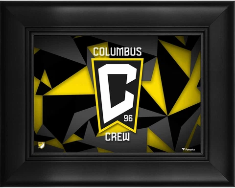 Columbus Crew SC Framed 5x7 Team Logo Collage Fanatics Authentic Certified Cover
