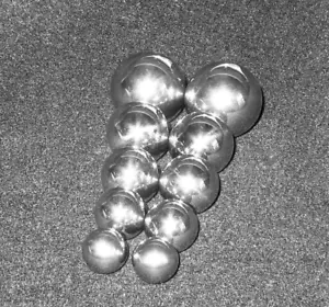 Ben Wah Bolas 5 Juegos 5 Tamaños para Ejercicios Kegel Quirúrgicos Acero Inoxidable - Imagen 1 de 1