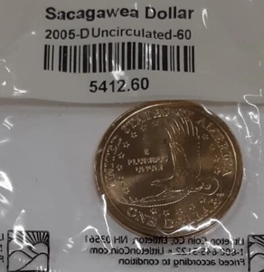 2005-D Sacagawea Dollar Coin - UNC in Littleton Packaging - Picture 1 of 2