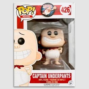 Funko Pop Vinyl Movies Captain Underpants RARE Action Figure Toy Vtg Old Vaulted - Picture 1 of 13