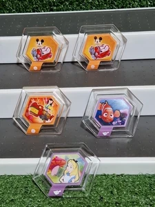 Disney Infinity 1.0 Mickey Mouse x2, Nemo, Mulan, Cinderella Power Disc Joblot - Picture 1 of 7