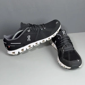 On Cloud Laufschuhe schwarz weiß Herren 12,5 leichte sportliche Turnschuhe - Bild 1 von 23