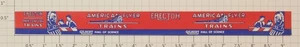 American Flyer 24550-18 American Flyer Erector Piggy Back Trailer Sticker - Picture 1 of 1