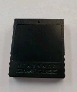 Scheda di memoria Nintendo Gamecube OEM 251 nera -- S2G -- - Foto 1 di 2