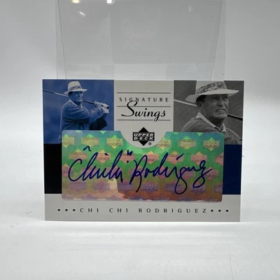 Chi Chi Rodriguez 2002 SP Game Used Edition - Signature Swings #SS-CR Autograph - Image 1 of 4