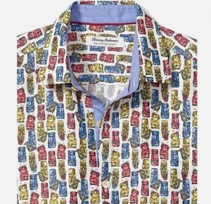 Tommy Bahama Button Shirt Island Zone Coconut Point Tini Tiki Continental Gr. M - Bild 1 von 7