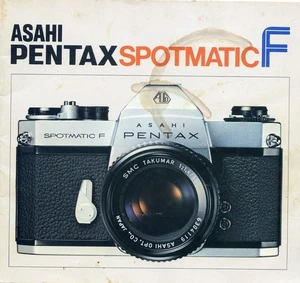 Pentax Spotmatic F Camera  Instruction Manual - Picture 1 of 1