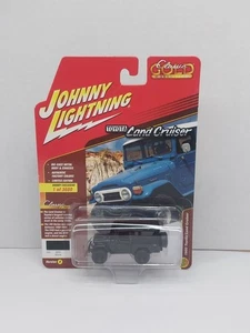 Johnny Lightning 1980 Toyota Land Cruiser Black 1/3,600 Classic Gold Collection - Picture 1 of 9