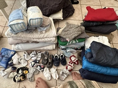 7 ANCIENNES VETEMENTS BEBE "ROBES BARBOTEUSES - Photo 1/4