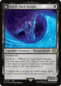 MTG - Cecil, Dark Knight/Redeemed - Non-Foil - Final Fantasy - FIN 0445 - Bild 1 von 2