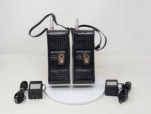 Midland Vintage Transceiver Radio 2 Watt 3-Kanal Modell 13-724 2er Set GETESTET Funktioniert - Bild 1 von 14