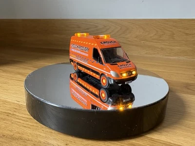 Working Lights Oxford Diecast 76MSV011 Crouch Recovery Mercedes Sprinter Van - Image 1 of 4