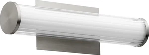 Quorum Transitional 5" Bathroom Vanity Light in Satin Nickel - Picture 1 of 1