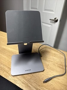 Anker 551 USB-C Hub 8-in-1 Foldable Tablet Stand Dock 4K HDMI 2x USB-A for iPad - Picture 1 of 5