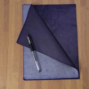 200pcs Graphit Kohlenstoffpapier Kohlenstoffübertragungspapier (blau) - Photo 1/11