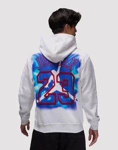 JORDAN OLYMPIC BROOKLYN HERREN GEL HOODIE weiß/rot/blau - Bild 1 von 4