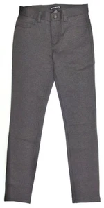 Women's Ponte Pants DKNY Regular Slim Leg Grey Houndstooth Size X-Small New - Picture 1 of 4