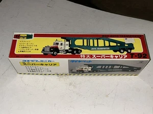 VINTAGE RARE DIAPET / YONEZAWA MACK SEMI TRUCK AUTO TRANSPORTER CAR CARRIER 1/50 - Picture 1 of 22
