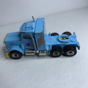 Vintage 1981 Matchbox  TV  Peterbilt Semi 1:64 Diecast Toy Vehicle TV - Picture 1 of 10