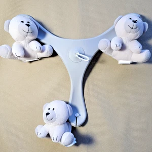 Teddy Bear LAPZ0209D Mobile Toy from Graco DuetConnect LX 1852653 Swing Bouncer - Picture 1 of 15