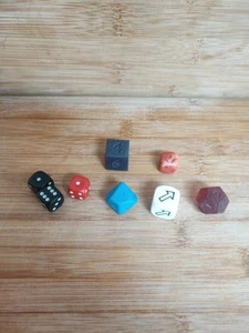 Dados Mixtos X8 Juego Plástico Dados Warhammer Accesorios 9, 12, 6 Caras - Imagen 1 de 6