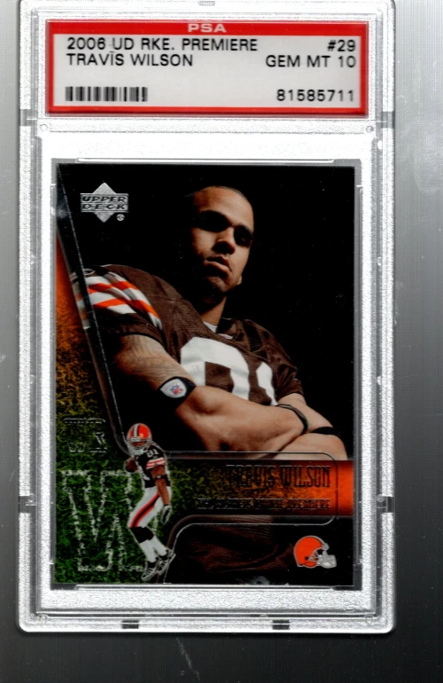 2006 Upper Deck Rookie Premiere #29 Travis Wilson - PSA Gem Mint (10) - Image 1 of 2