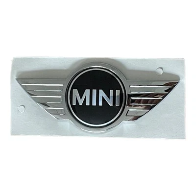 Insignia emblema capó delantero MINI Cooper Non S 2011-2013 51142754973 R55 R56 R57 OEM Foto 1 de 4