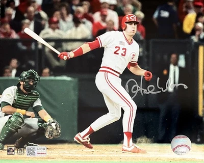 Hal Morris Signed Autographed Cincinnati Reds 8x10 Photo TRISTAR - Image 1 of 2