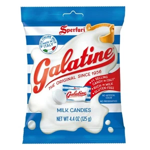 Bolsas de caramelos de leche Sperlari Galatine, envueltas individualmente 4,4 onzas (paquete de 1) - Imagen 1 de 8