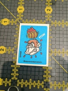 Vintage Stickers Donkey Kong Scratch And Sniff Sticker VTG 80s MATTE Cedar Wood - Picture 1 of 2