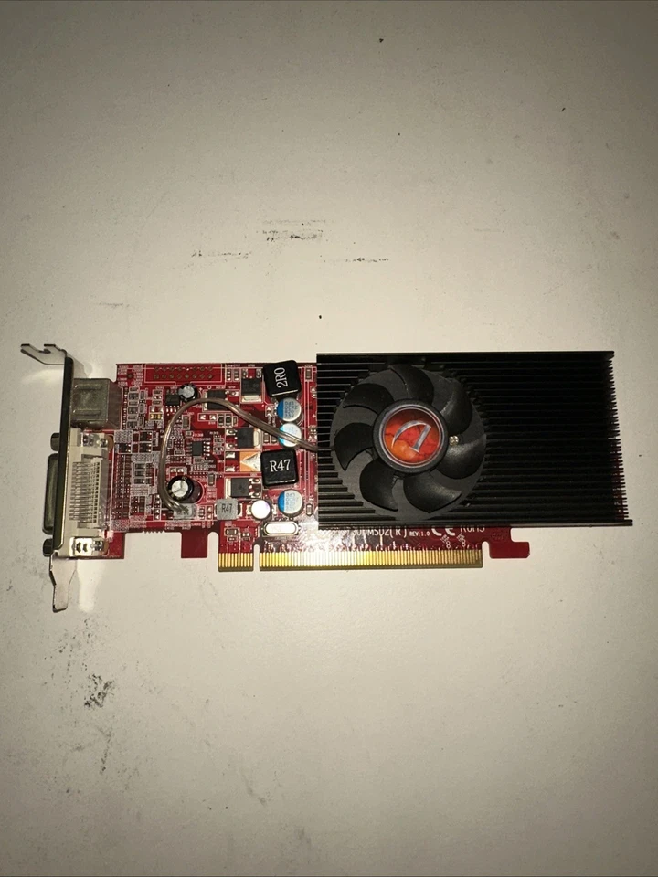 ATI Radeon HD 4650 1GB DDR2 PCIe x16 Graphics Card DVI HDMI VGA – Tested Working - Image 1 of 4