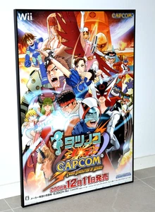 Tatsunoko VS Capcom - First Promotional B2 Poster Japan - Wii - Capcom - 2008 - Picture 1 of 4