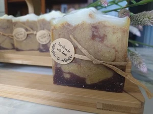 3 x Banana Cacao Tallow Artisan Soaps, Natural, Hand Made, Australian Bulk - Picture 1 of 2