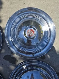 1955,56,57 Packard Clipper 15" Wheel Cover Set Of 4 Free Shipping - Picture 1 of 6