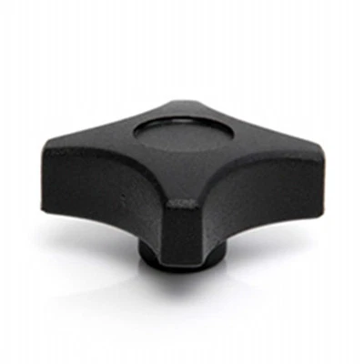 2X Star knob M6 female handles wing nut clamping lathe drill control lever bolt - Image 1 of 4